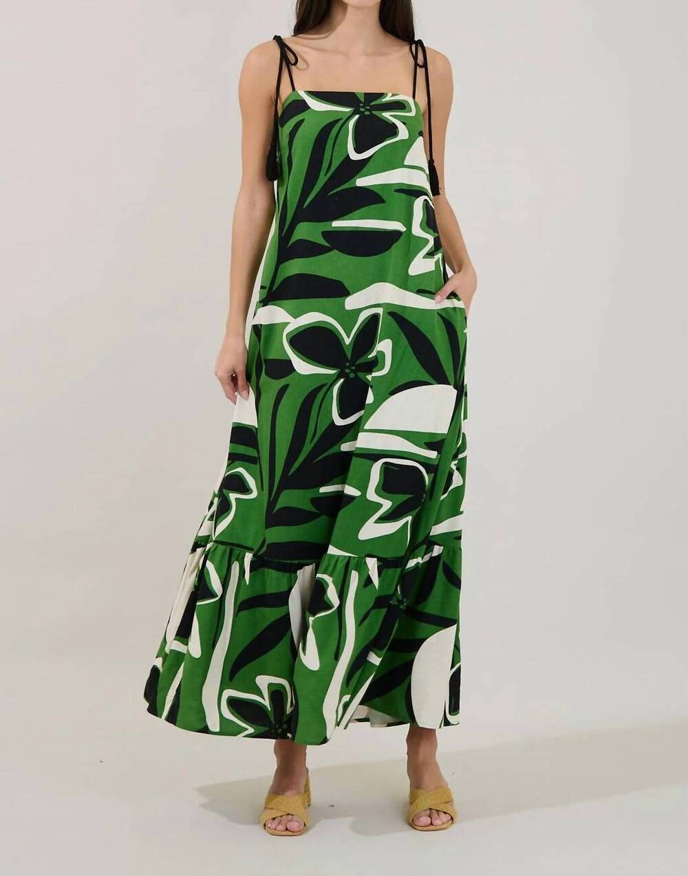 NEW SUGARLIPS veth midi dress in kelly cream